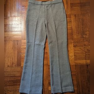 NWT Ann Taylor High Waist Side Zip Trouser Pants Houndstooth, size 12